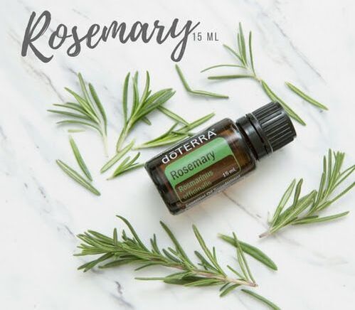 The herbal essential oil Rosemary can also be used for stress